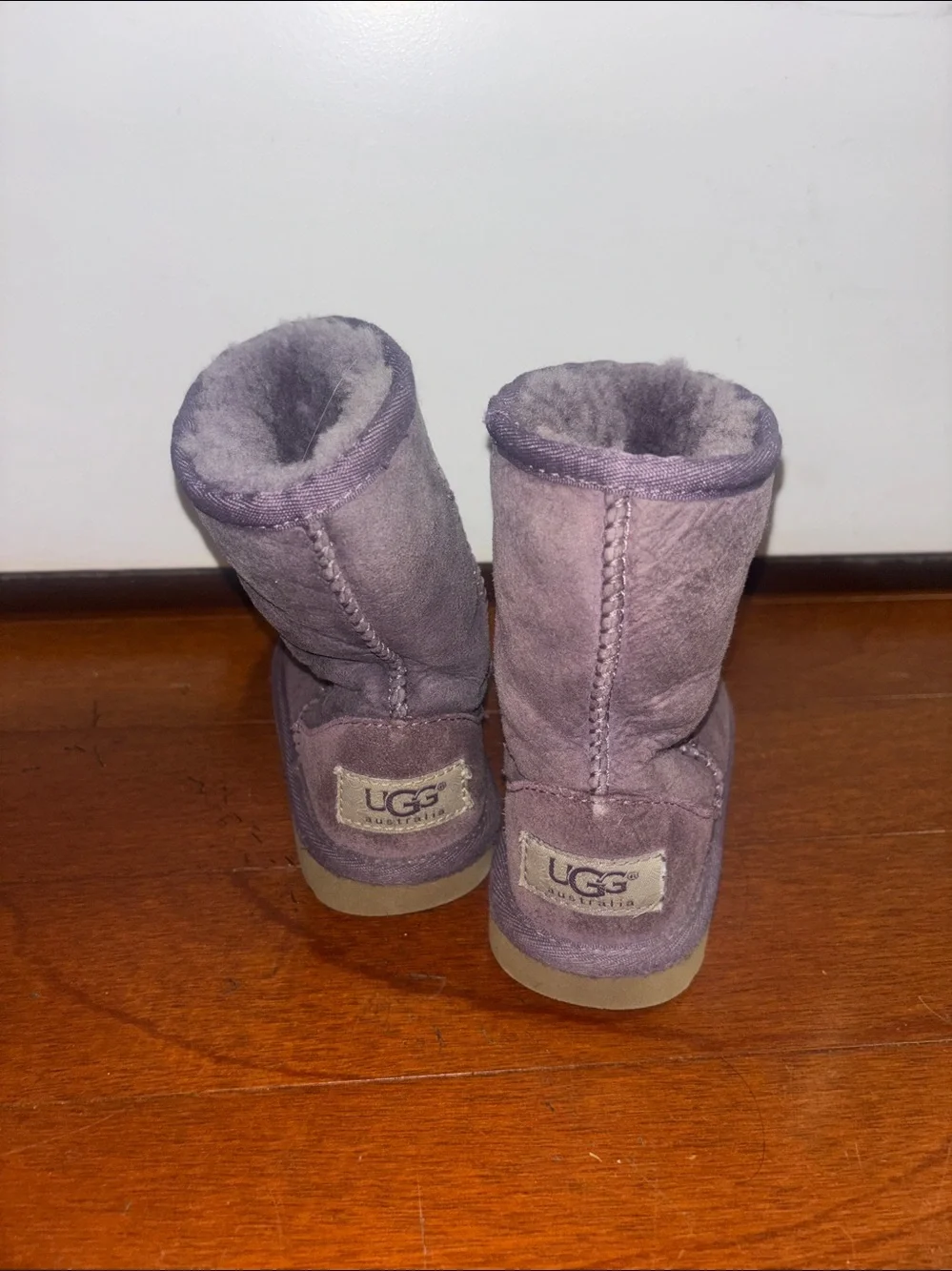 UGG Kids Plush Winter Boots - Purple
